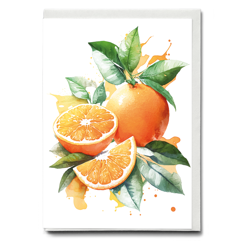 Watercolour Fruit - Greeting Cards