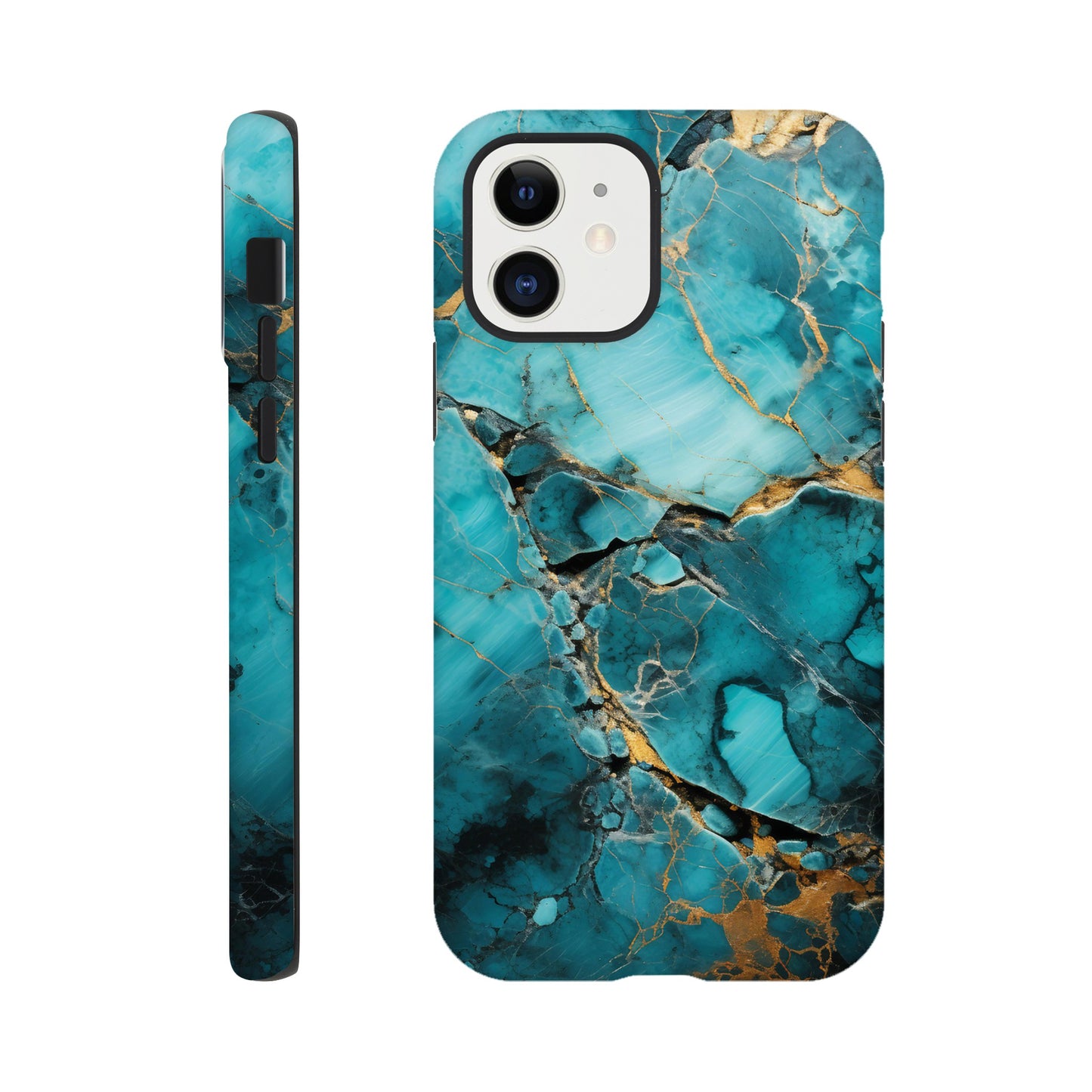 Turquoise Marble - Phone case sturdy