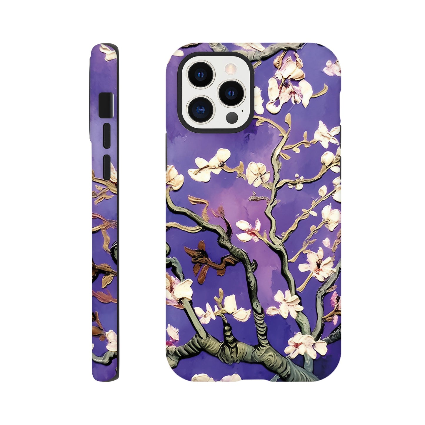 Almond blossom (Purple) By Vincent van Gogh - Phone case sturdy