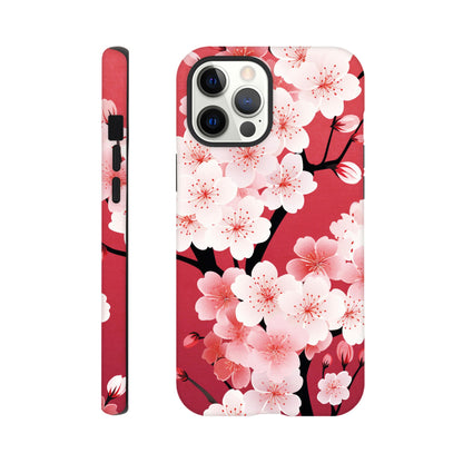 Pink Blossom branch - Phone Case Sturdy