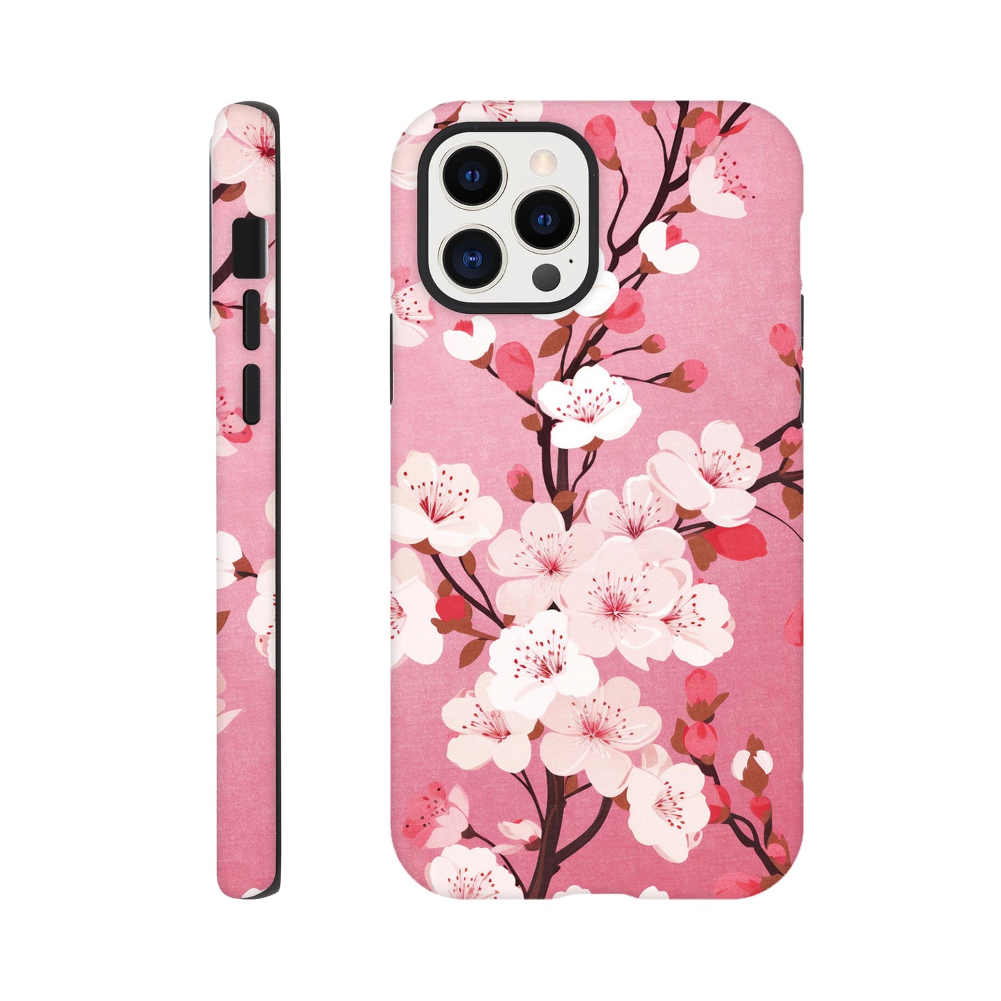 Branch pink blossom - Phone Case Sturdy