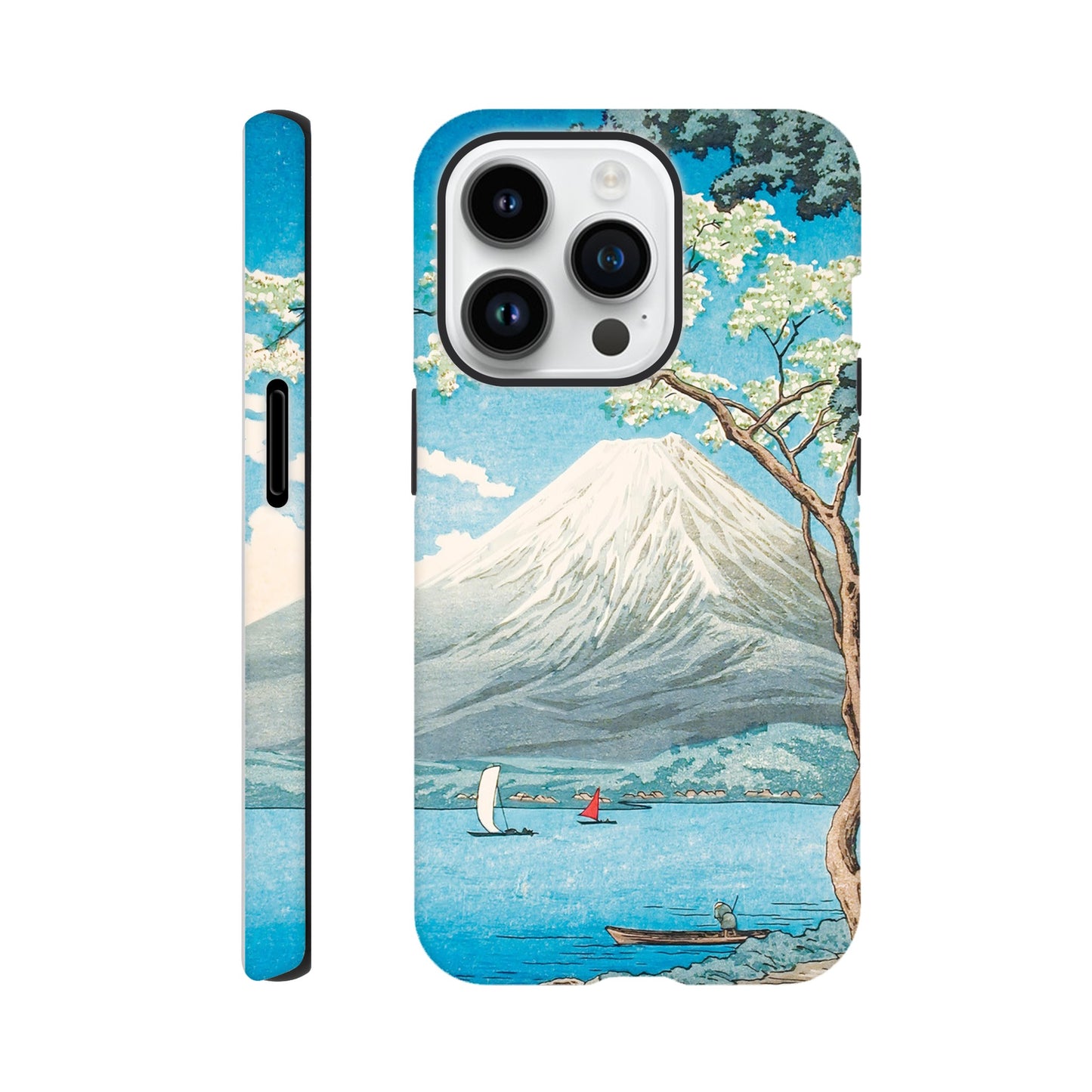 Mount Fuji from Lake Yamanaka by Hiroaki Takahashi - Phone Case Sturdy