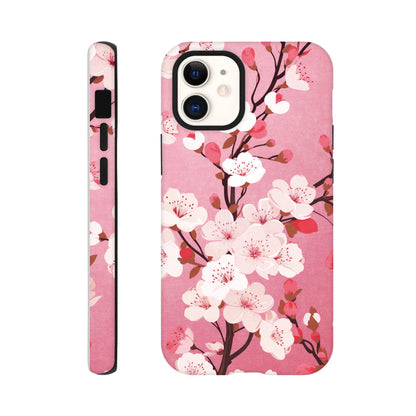 Branch pink blossom - Phone Case Sturdy