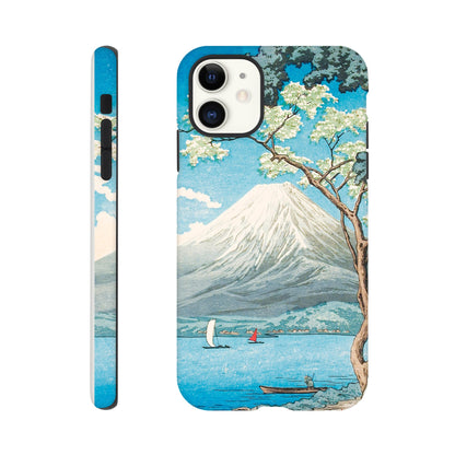 Mount Fuji from Lake Yamanaka by Hiroaki Takahashi - Phone Case Sturdy