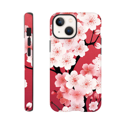 Pink Blossom branch - Phone Case Sturdy