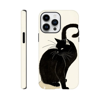 Black cat - Phone Case Sturdy