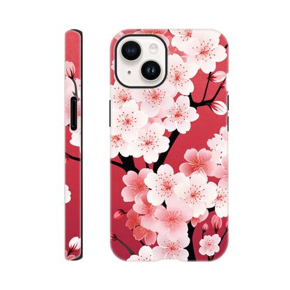 Pink Blossom branch - Phone Case Sturdy