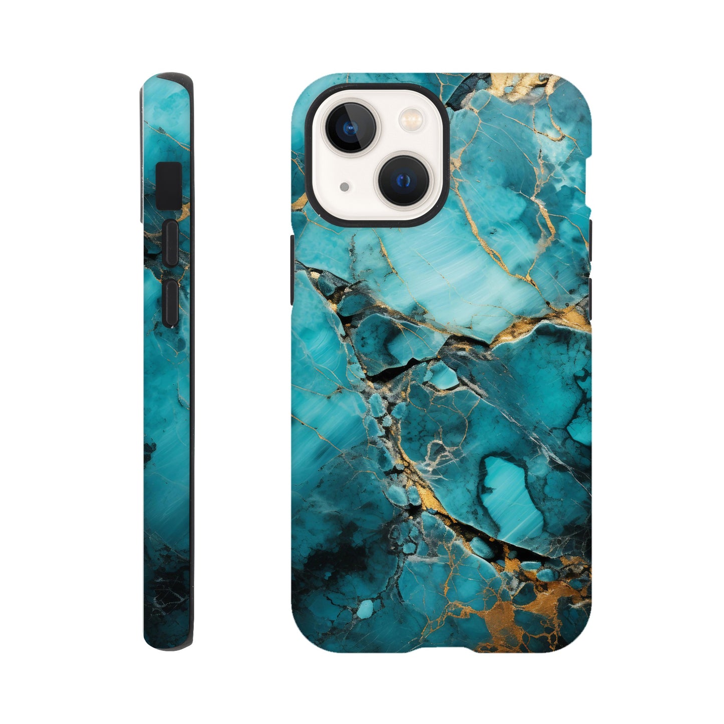 Turquoise Marble - Phone case sturdy