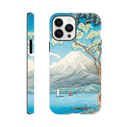 Mount Fuji from Lake Yamanaka by Hiroaki Takahashi - Phone Case Sturdy