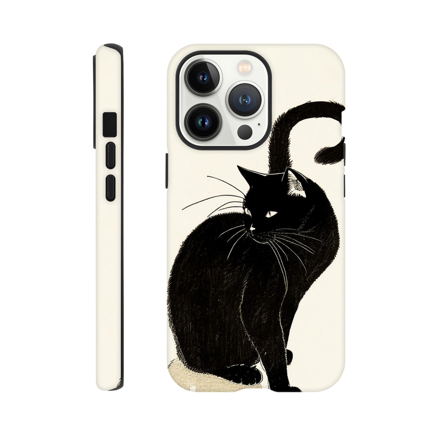 Black cat - Phone Case Sturdy