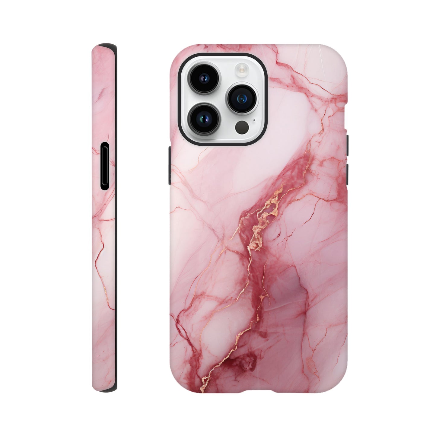 Pink Marble - Phone case sturdy