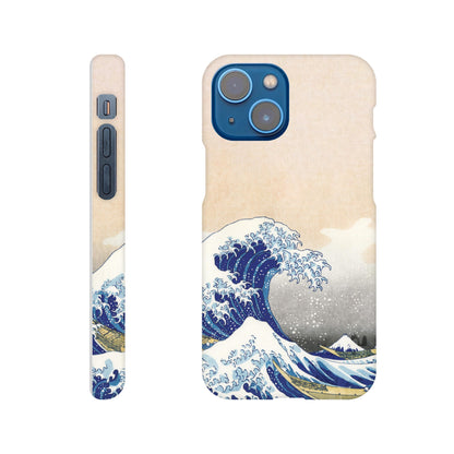 The Great Wave at Kanagawa By Hokusai - Phone Case