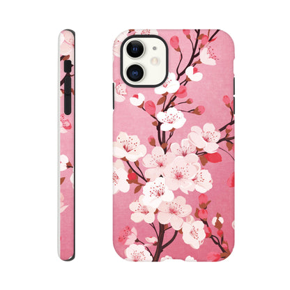 Branch pink blossom - Phone Case Sturdy