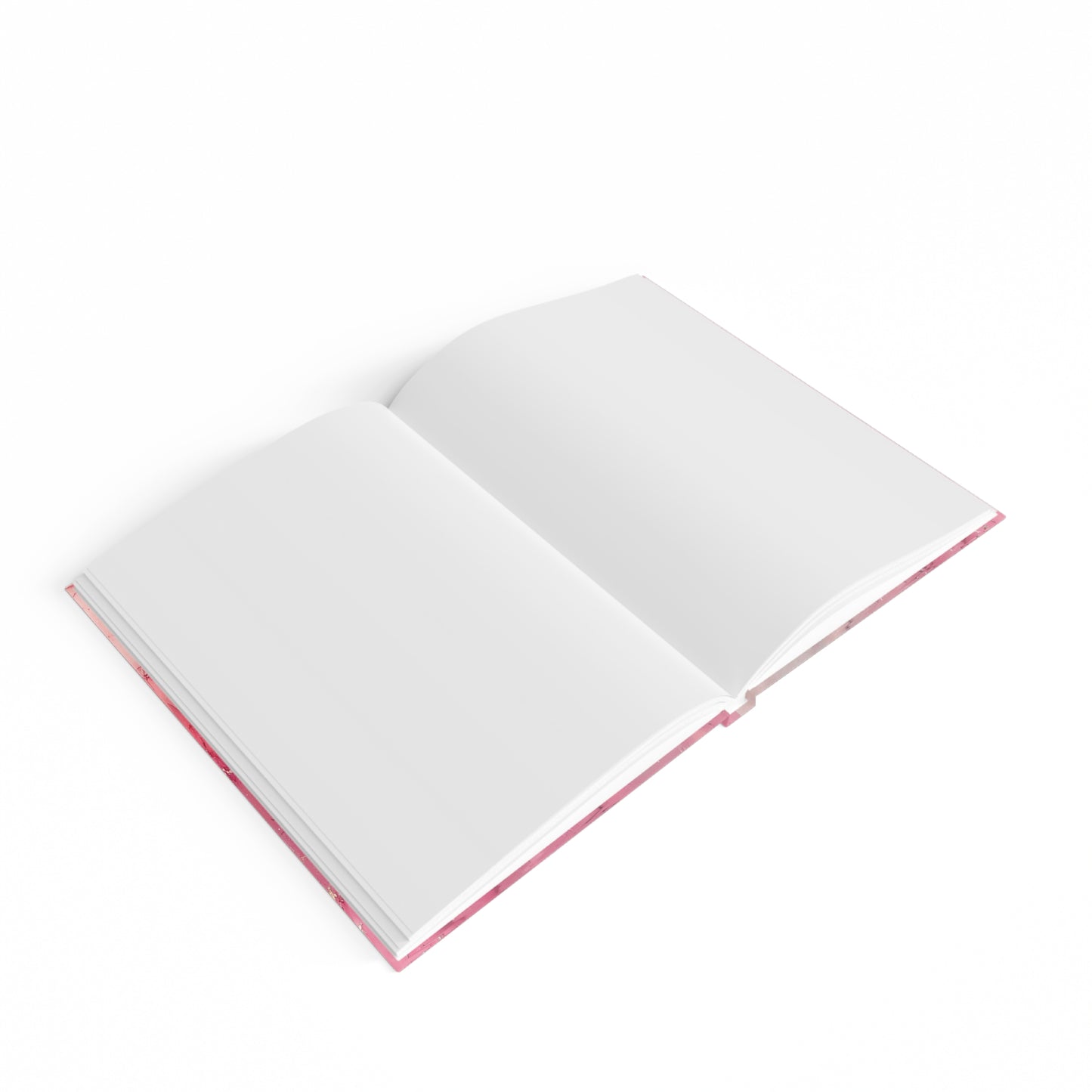 Pink Marble - Blank Notebook