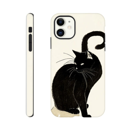 Black cat - Phone Case Sturdy