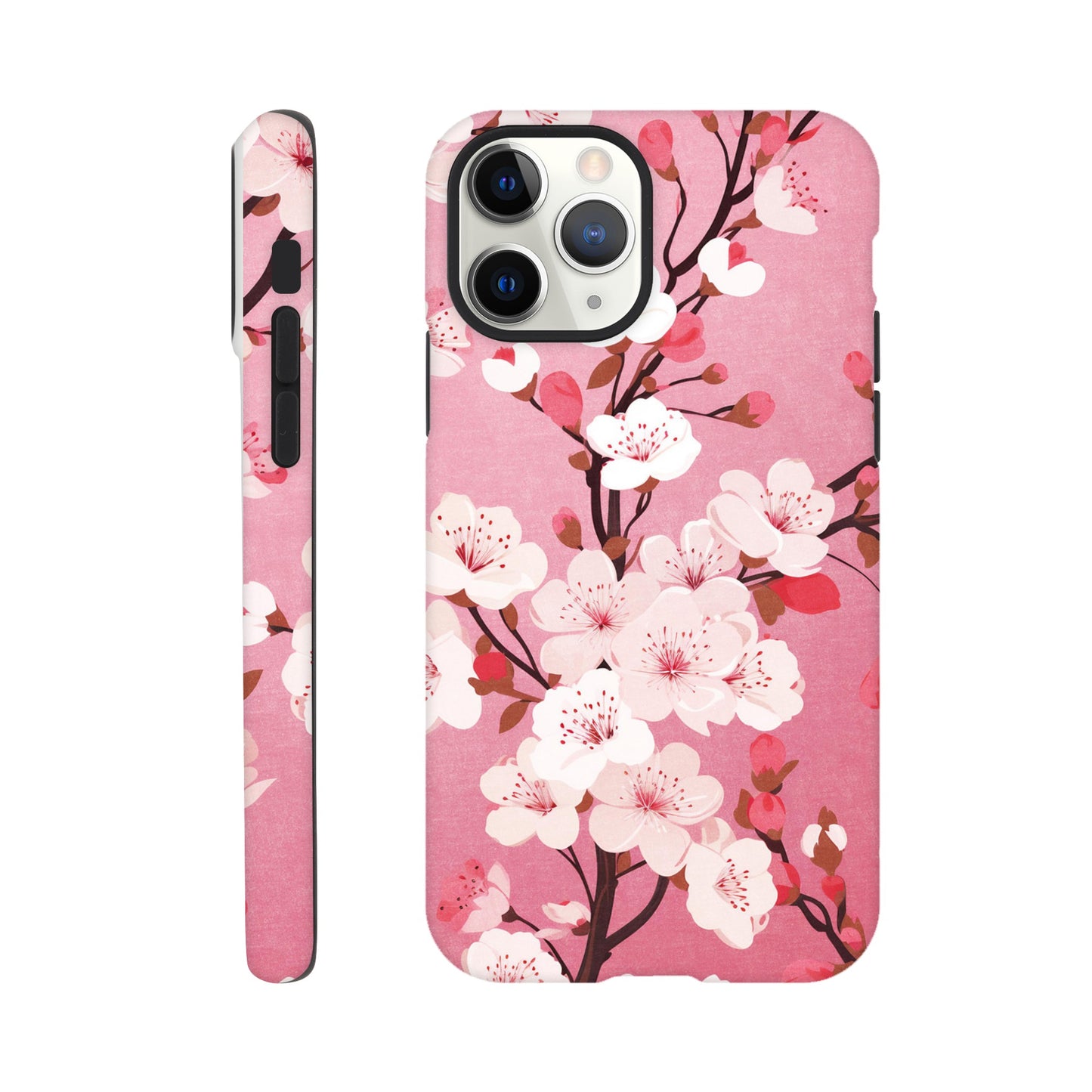 Branch pink blossom - Phone Case Sturdy