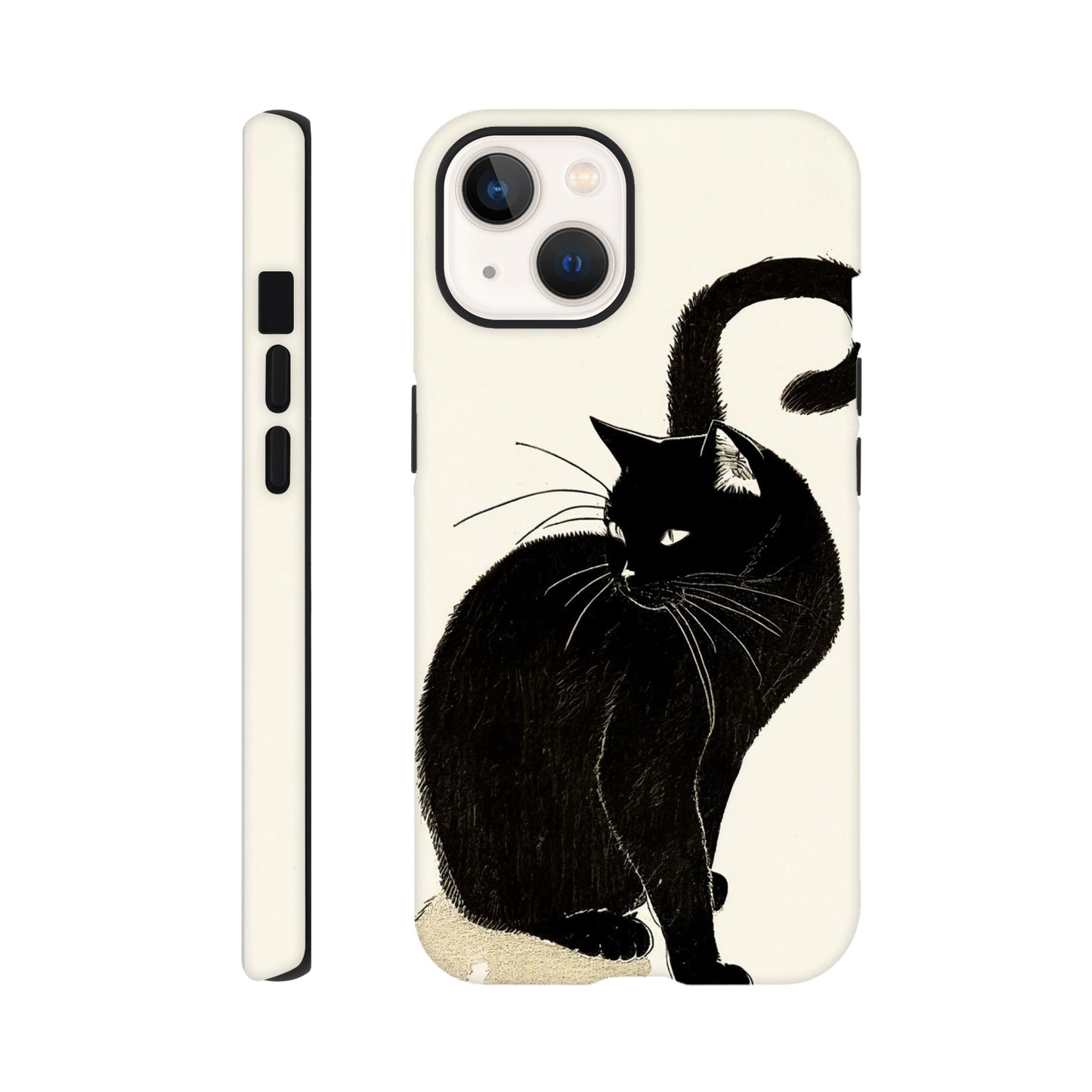 Black cat - Phone Case Sturdy