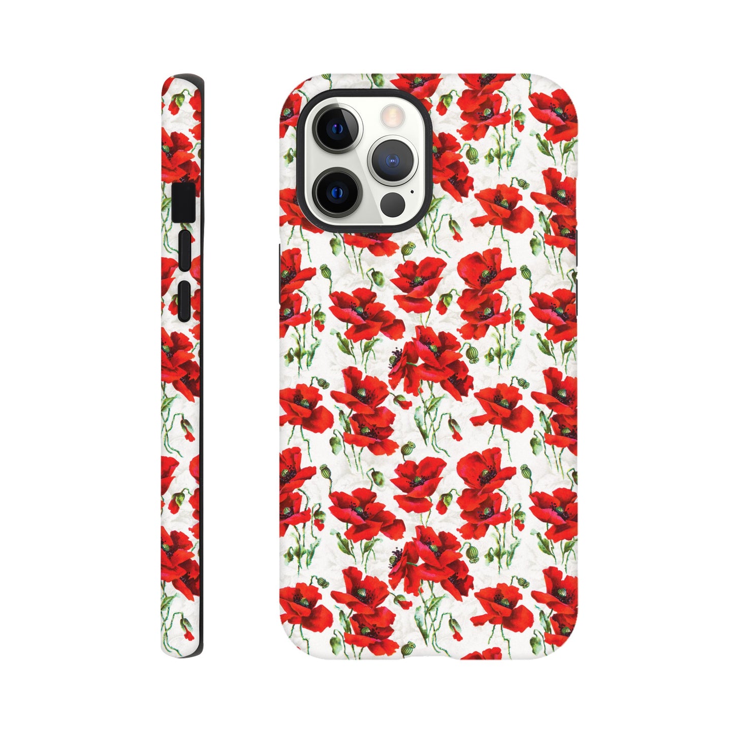 Red poppy design  - Phone case sturdy