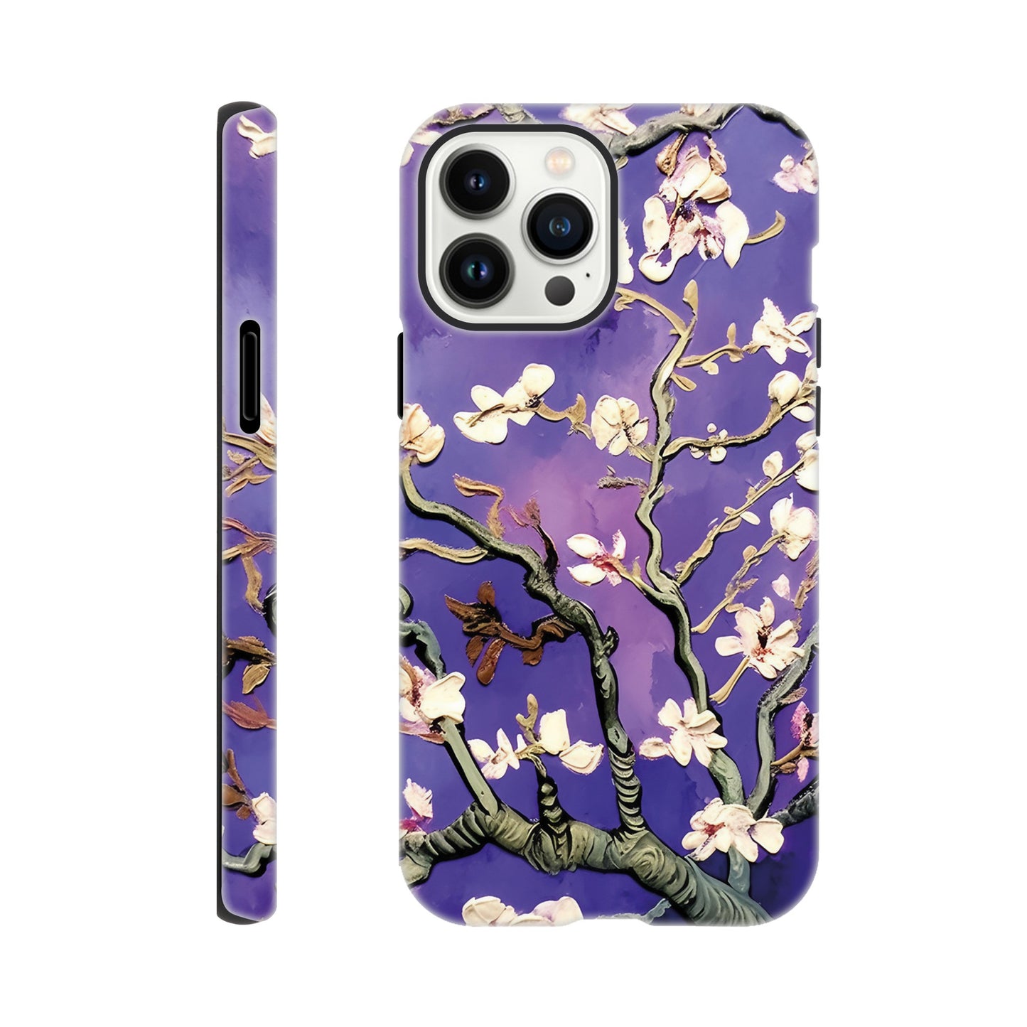 Almond blossom (Purple) By Vincent van Gogh - Phone case sturdy