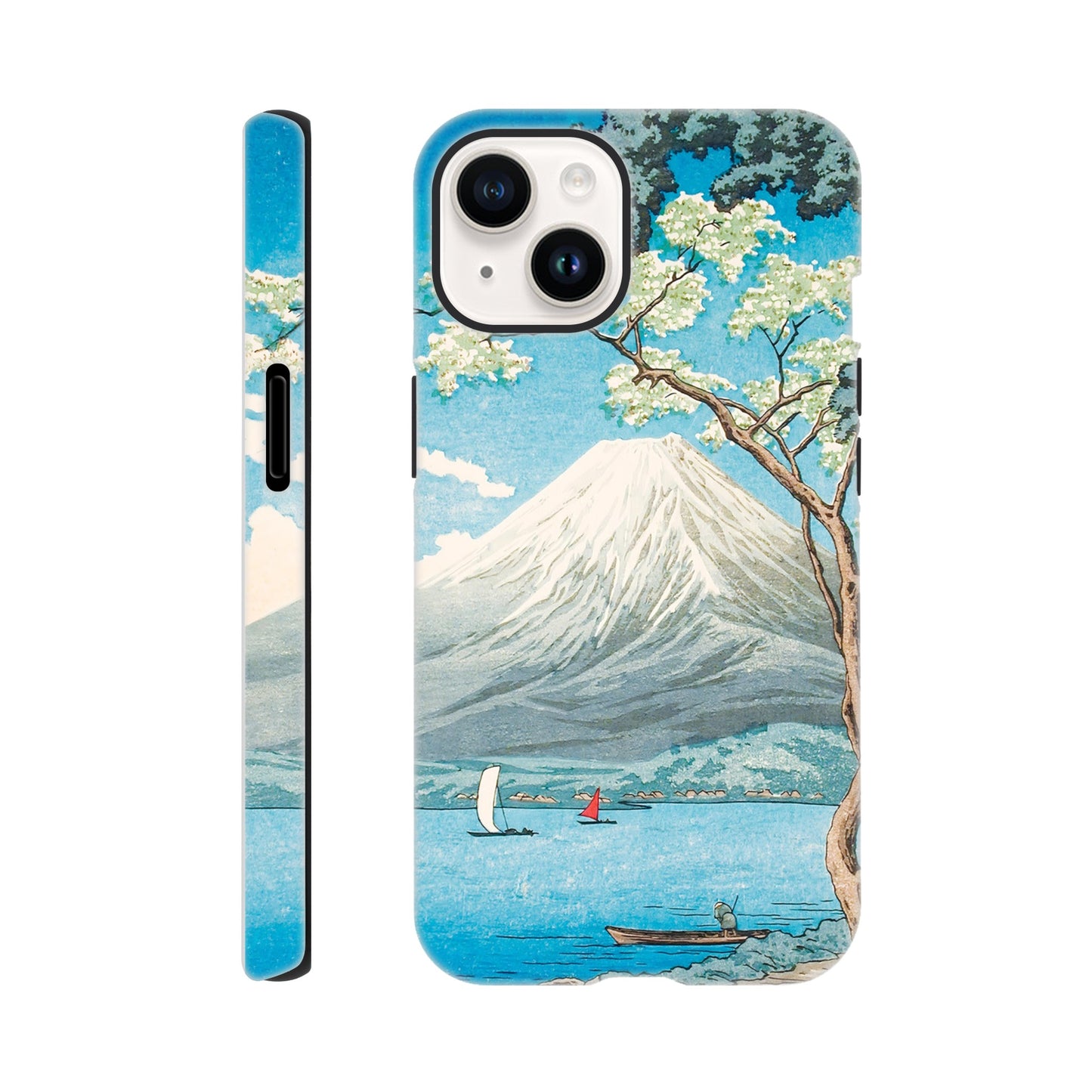 Mount Fuji from Lake Yamanaka by Hiroaki Takahashi - Phone Case Sturdy