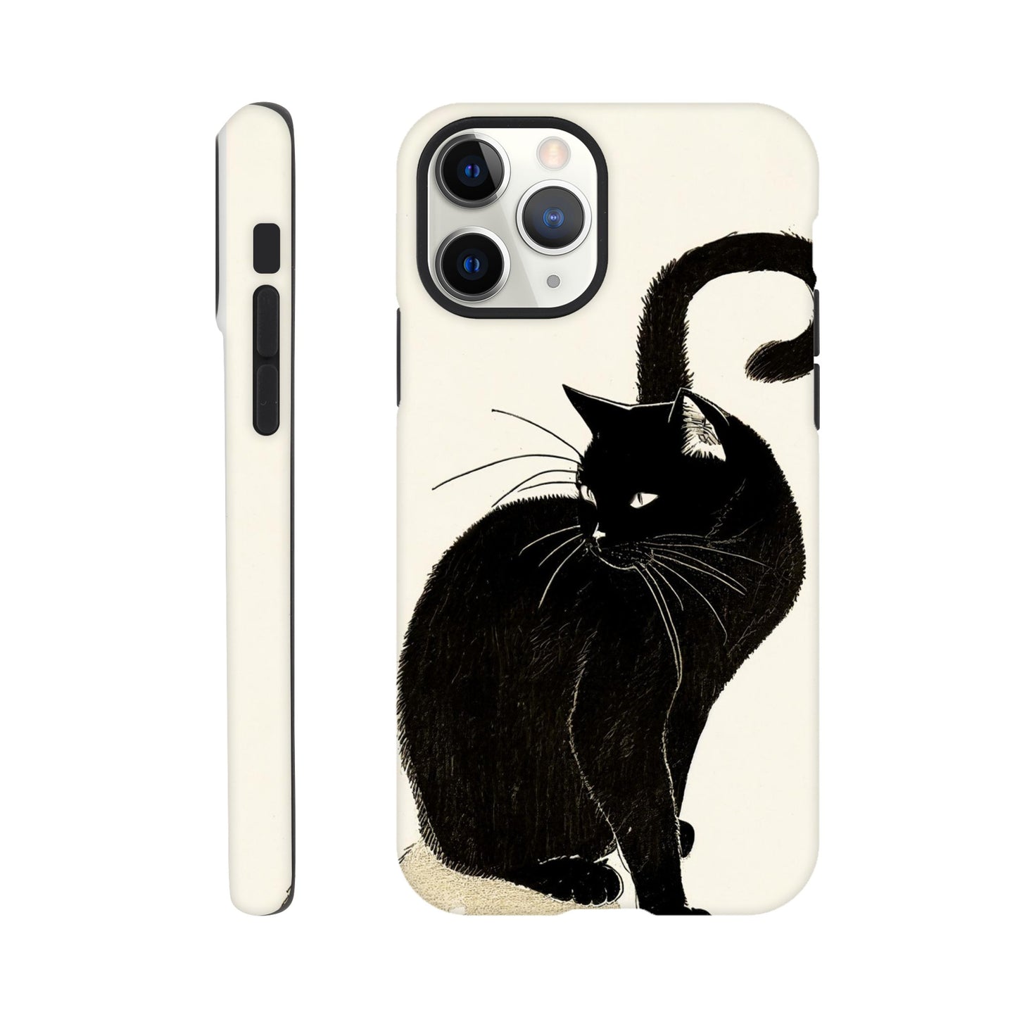 Black cat - Phone Case Sturdy