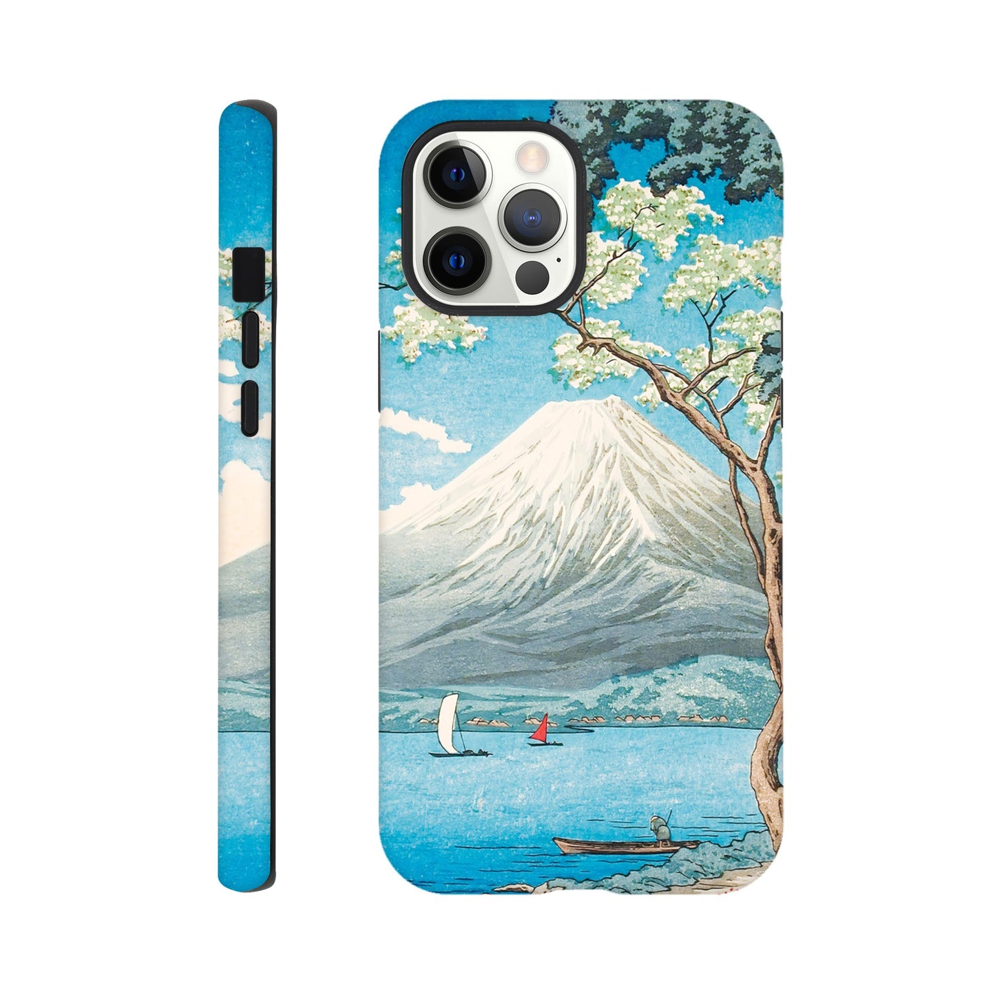 Mount Fuji from Lake Yamanaka by Hiroaki Takahashi - Phone Case Sturdy