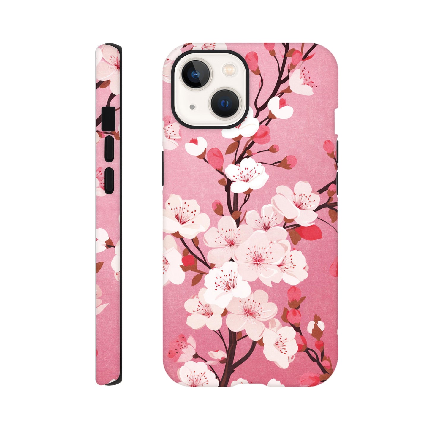 Branch pink blossom - Phone Case Sturdy