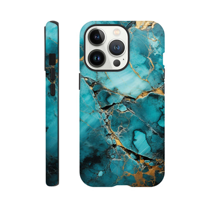 Turquoise Marble - Phone case sturdy