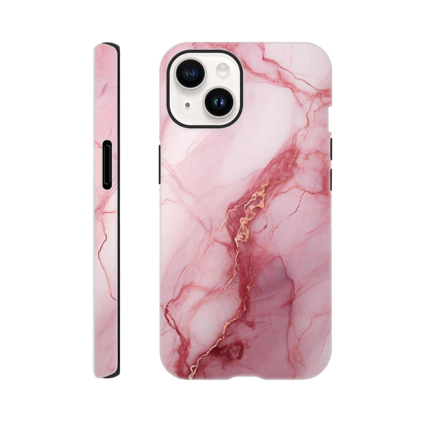 Pink Marble - Phone case sturdy