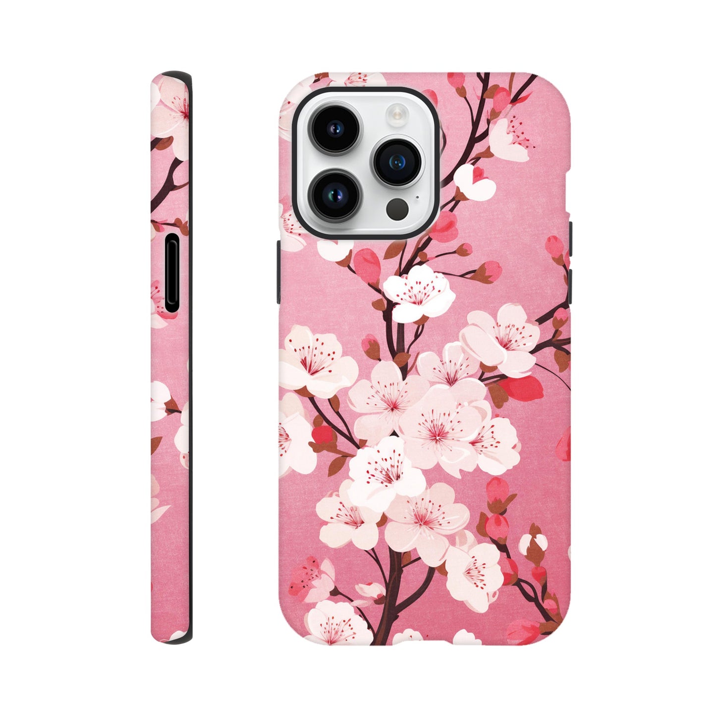 Branch pink blossom - Phone Case Sturdy