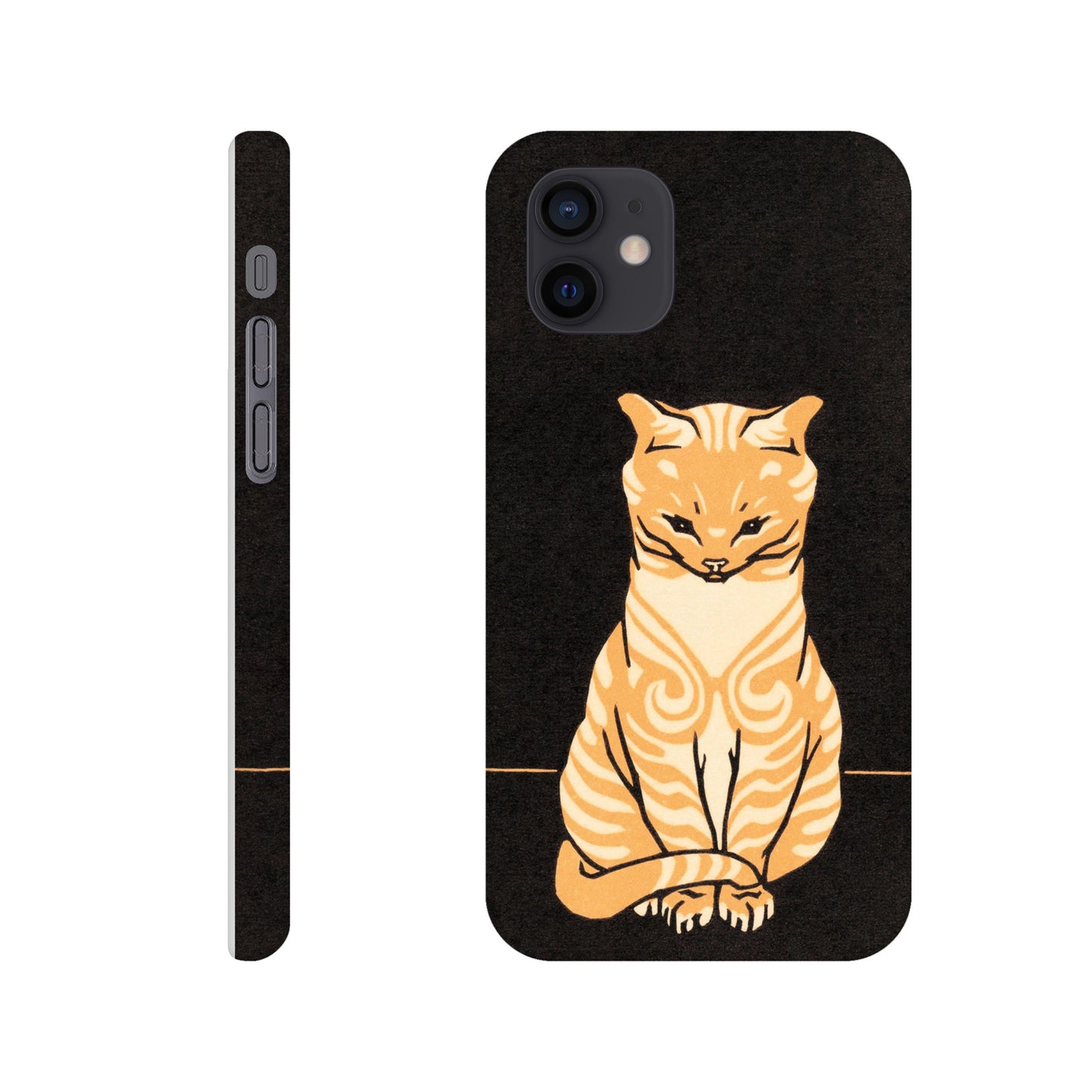 Sitting Cat By Julie de Graag - Phone Case