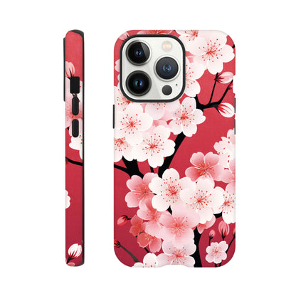 Pink Blossom branch - Phone Case Sturdy