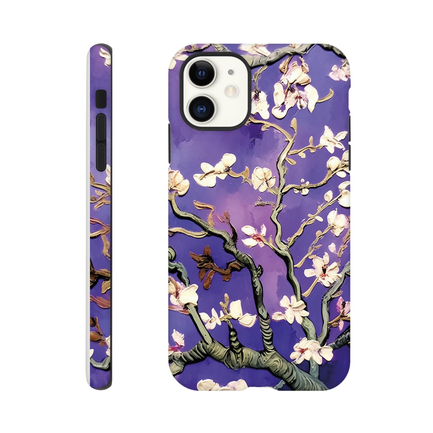 Almond blossom (Purple) By Vincent van Gogh - Phone case sturdy