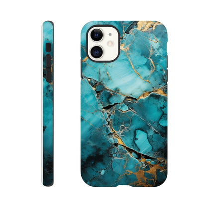 Turquoise Marble - Phone case sturdy