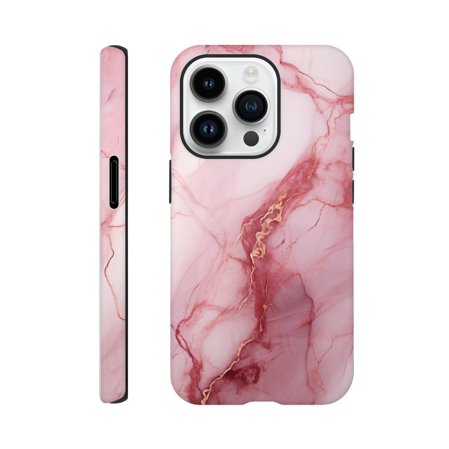 Pink Marble - Phone case sturdy