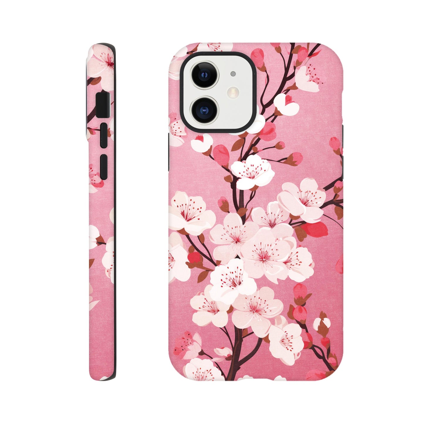 Branch pink blossom - Phone Case Sturdy