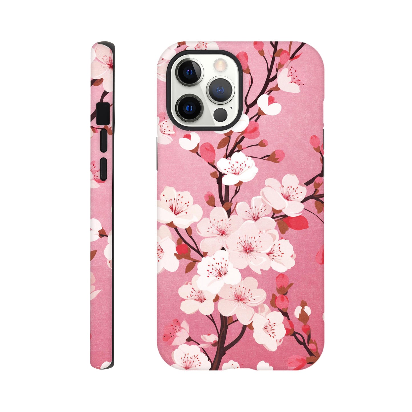 Branch pink blossom - Phone Case Sturdy