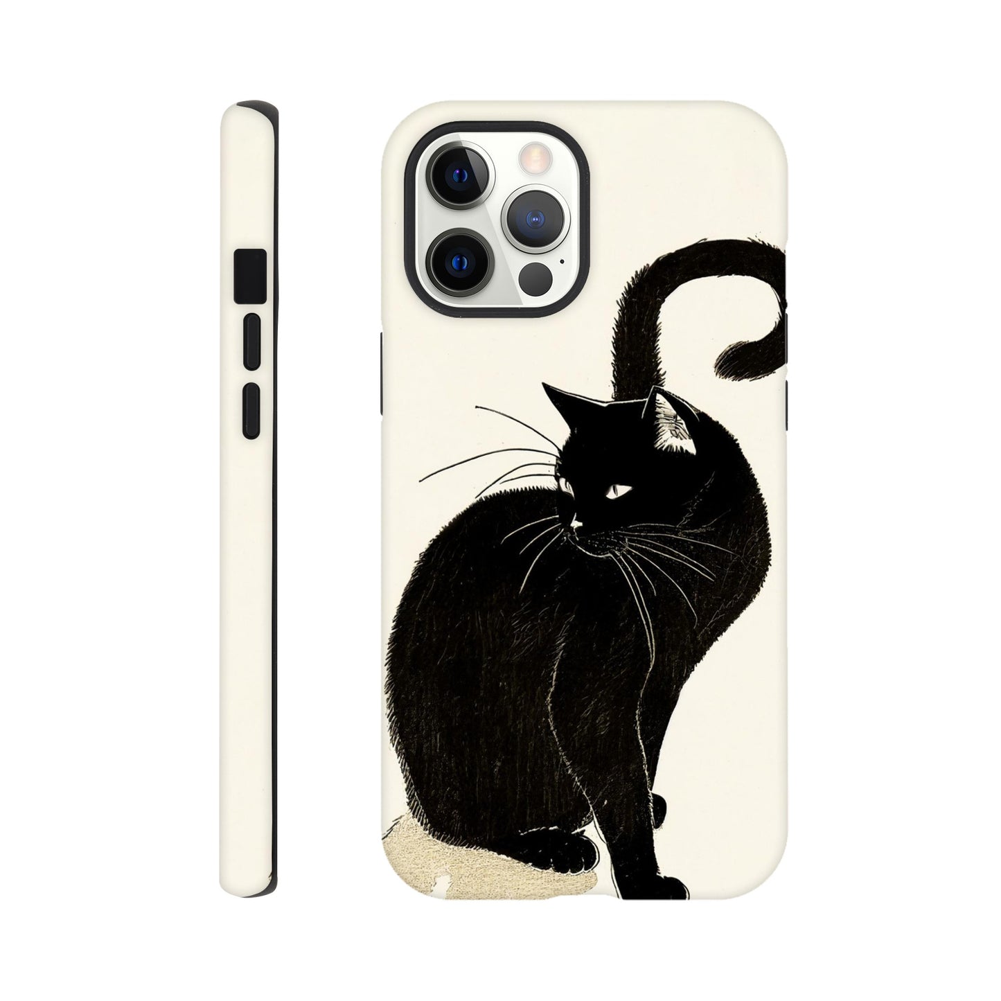 Black cat - Phone Case Sturdy