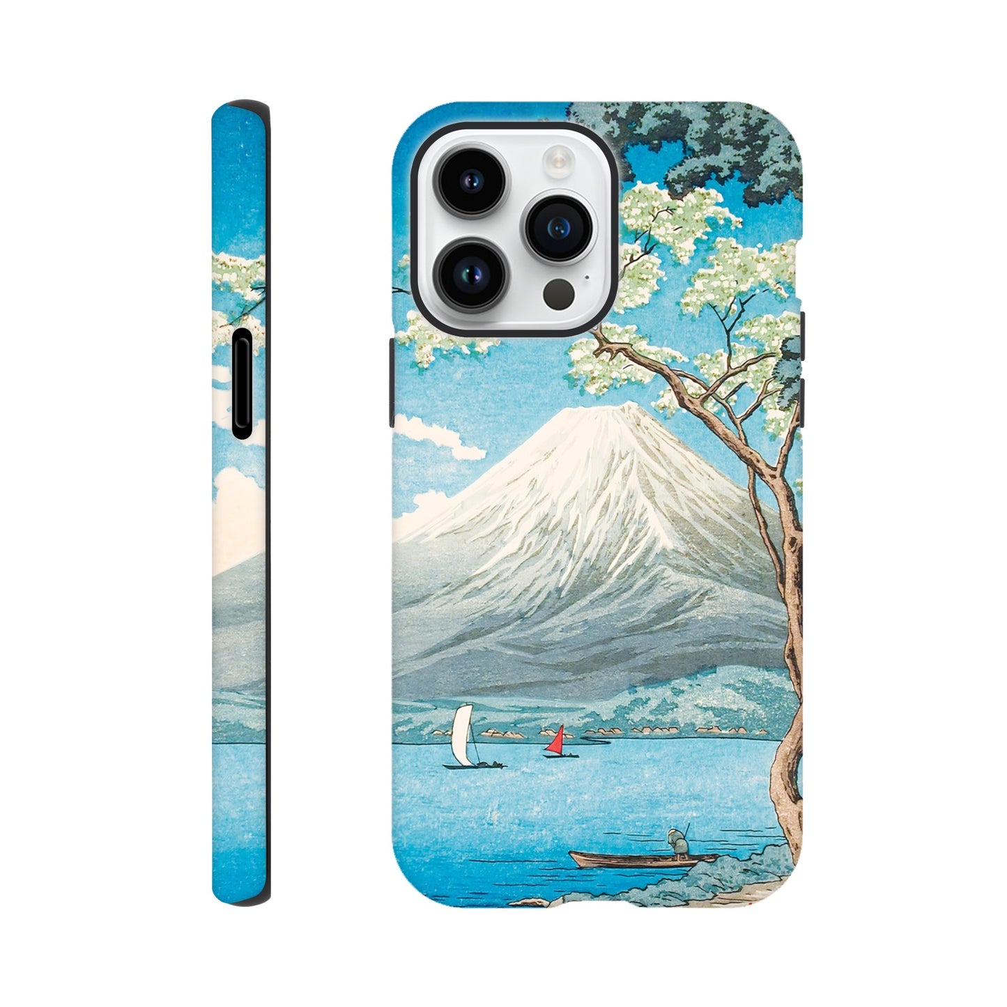 Mount Fuji from Lake Yamanaka by Hiroaki Takahashi - Phone Case Sturdy