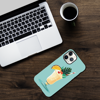 Pina colada (Light blue) - Phone Case sturdy