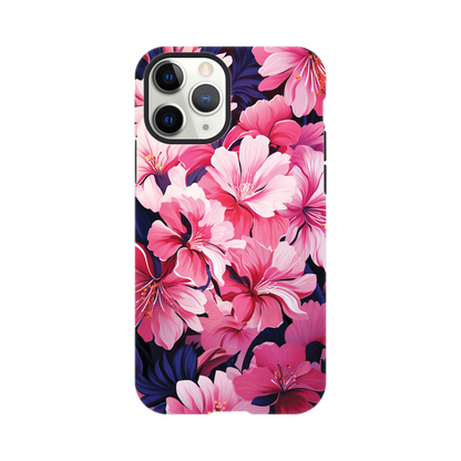 Pink flowers - Phone Case sturdy