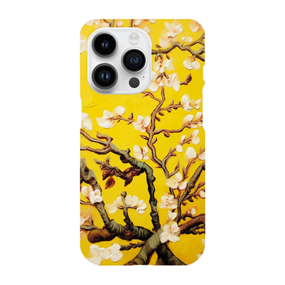 Almond blossom (Yellow) By Vincent van Gogh - Phone Case