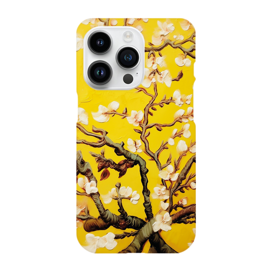 Almond blossom (Yellow) By Vincent van Gogh - Phone Case