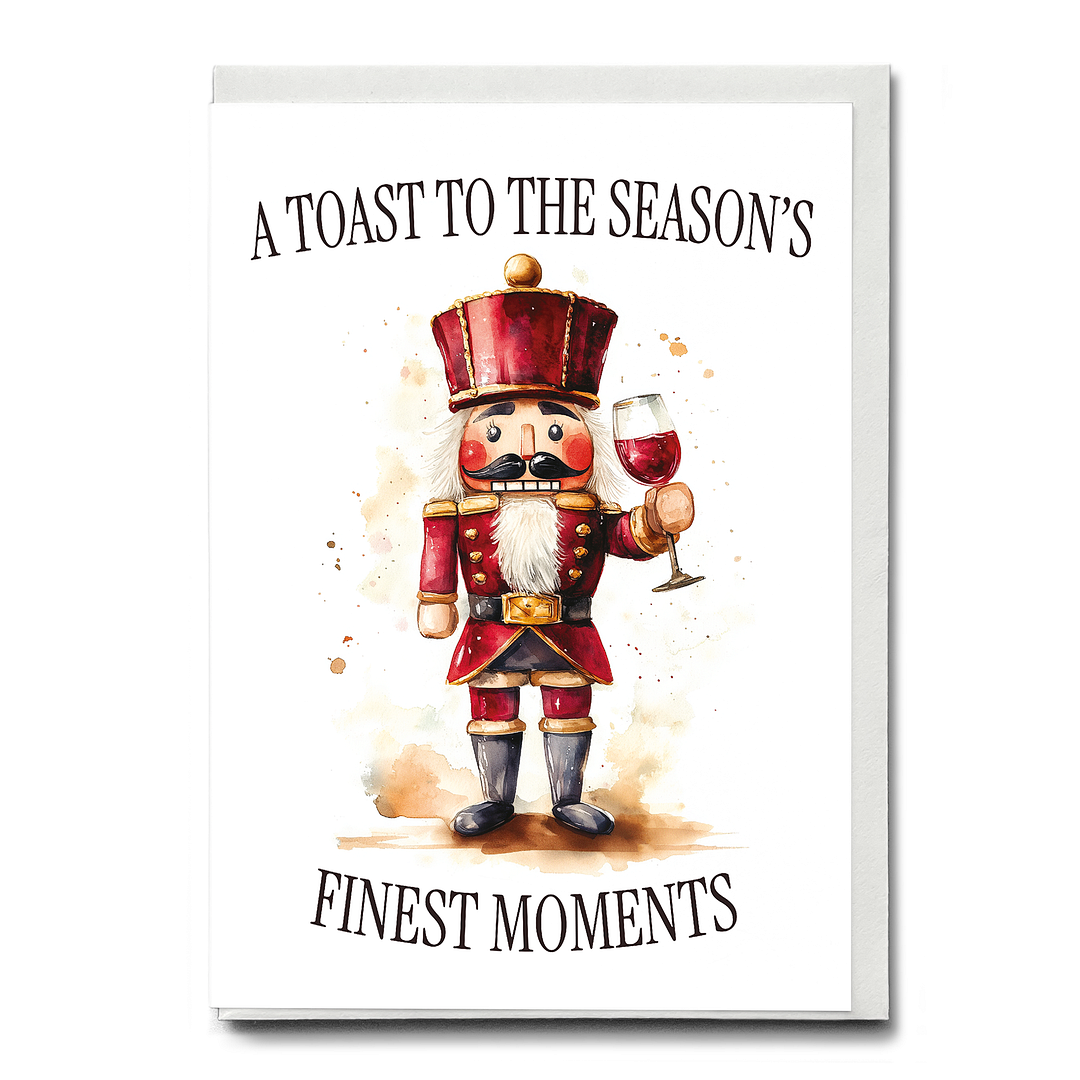 A toast to the season’s - Greeting Card