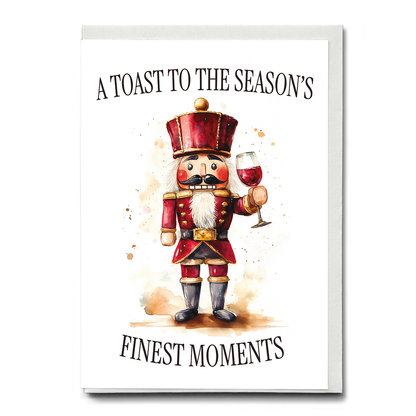 A toast to the season’s - Greeting Card