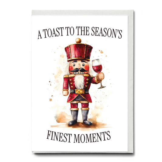 A toast to the season’s - Greeting Card