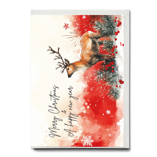 Merry Christmas & A happy new year - Greeting Card