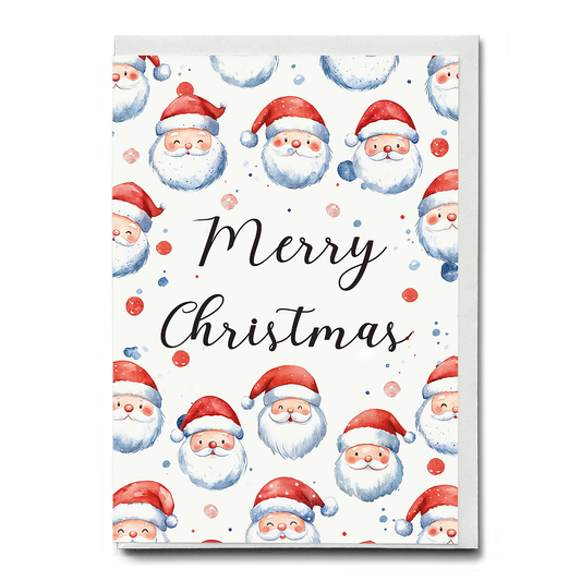 Merry Christmas (Santa) - Greeting Card