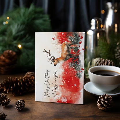 Merry Christmas & A happy new year - Greeting Card