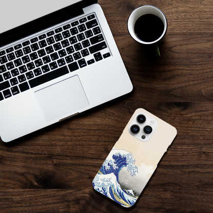 The Great Wave at Kanagawa By Hokusai - Phone Case